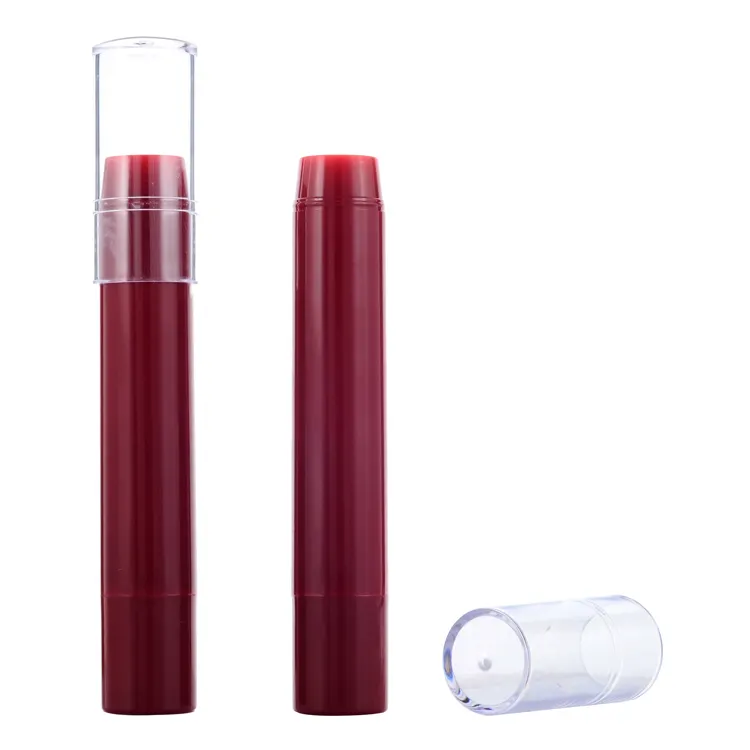 口紅容器CP01-6006ホット販売W15 * H88.5mm赤い正方形