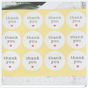 Fancy Die Cut Cá Nhân Hoá Tùy Chỉnh Nhãn Quà Tặng In Ấn Trực Tuyến Maker Với Thiết Kế Miễn Phí - Product Image 3