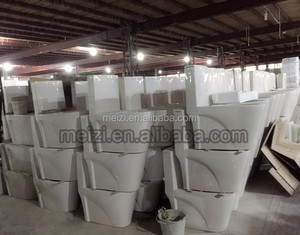 WC Monoblocco Colorato con Scarico a <span class=keywords><strong>Sifone</strong></span> Bianco e <span class=keywords><strong>Nero</strong></span> - Product Image 6