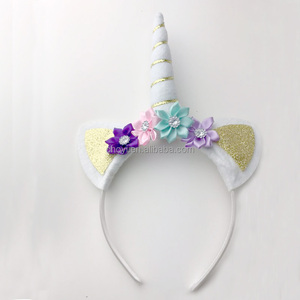 Fiesta <span class=keywords><strong>de</strong></span> Halloween <span class=keywords><strong>de</strong></span> velos caballo cuerno diadema <span class=keywords><strong>de</strong></span> princesa fiesta <span class=keywords><strong>de</strong></span> cumpleaños <span class=keywords><strong>de</strong></span> <span class=keywords><strong>los</strong></span> niños flor <span class=keywords><strong>pelo</strong></span> flor - Product Image 2
