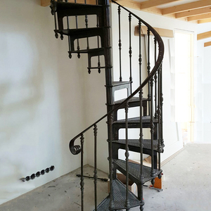 <span class=keywords><strong>Escalier</strong></span> en métal en fonte utilisé pour les petits espaces - Product Image 6