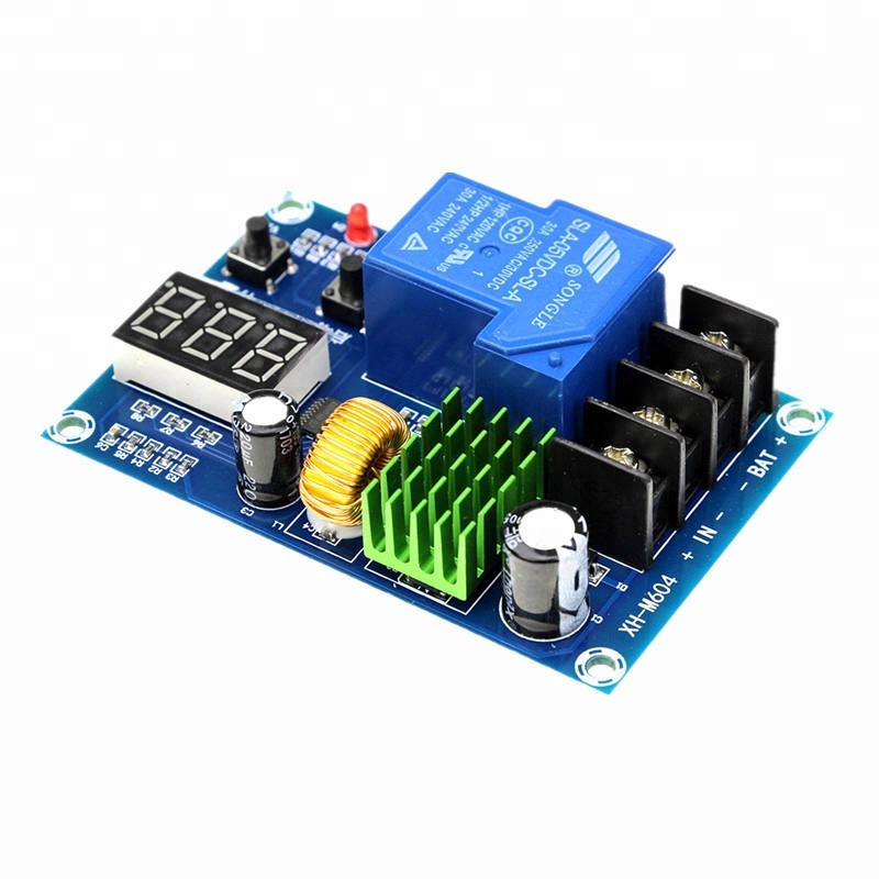 XH-M604 зарядное устройство контроля холодильного агрегата с источником питания от постоянного тока, 6-60V переключатель Защитная панель для хранения зарядку литиевого аккумулятора контроля холодильного агрегата