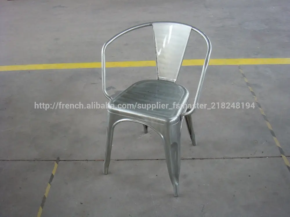 réplique coloré chaise Xavier Pauchard Toli poudre de qualité supérieure chaise Toli recouvert d'un fauteuil Toli en laiton