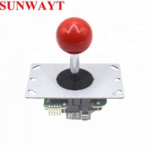 Kualitas Tinggi Arcade Sanwa Joystick 4/8 Cara Tongkat Tempur Bagian untuk Game Arcade