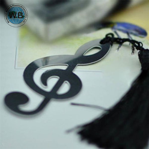 Groothandel Goedkope <span class=keywords><strong>Custom</strong></span> Laser Logo Metalen Clip Metalen Bladwijzer - Product Image 5