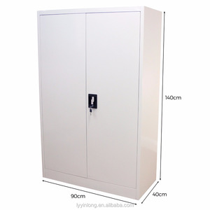Metalen Opbergkast 2 Deur Archiefkast Met Swing Deur 2 Deur Stalen Archiefkast Kantoormeubilair Kast