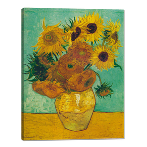 ในหลายรูปแบบประสิทธิภาพที่ยอดเยี่ยม<span class=keywords><strong>Van</strong></span> <span class=keywords><strong>Gogh</strong></span>แจกันกับดอกทานตะวันสิบห้า