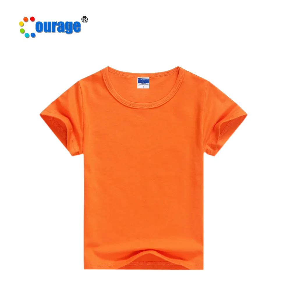 Camisetas personalizadas por sublimación para niños, playera con diseño DIY en blanco