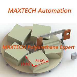 Mattress Foam Cutting Machine Manufacturing Plant 5 Circles/min <strong>MAXTECH</strong> 10.5KW Around 3800KGS CN;GUA 17KW Highly Automated - Product Image 2