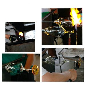 Flûtes à <span class=keywords><strong>champagne</strong></span> en <span class=keywords><strong>cristal</strong></span> <span class=keywords><strong>de</strong></span> haute qualité, gobelet à vin <span class=keywords><strong>de</strong></span> ml, avec bord incliné - Product Image 6