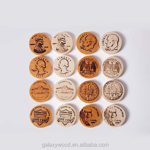 Trung Quốc Nhà Sản Xuất 23 Mét Tùy Chỉnh Khắc In Tiền Xu Bằng Gỗ - Product Image 2