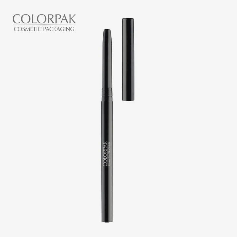 Modieuze slanke lege Lip Liner potlood container in twist-up ontwerp, multifunctionele, gebruikt voor eyeliner en wenkbrauwpotlood