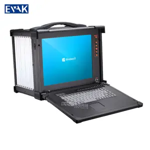 15 inch LCD LCD display 6U 9 slot CPCI Rugged portable computer