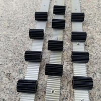 Wholesale M1 12*19 L1000mm aluminium gear rack with POM pinion in stock