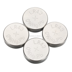 אלקליין manganeses <span class=keywords><strong>AG12</strong></span> L1142, <span class=keywords><strong>LR43</strong></span> סוללה 1.5 V 108 mAh כפתור תא סוללה עבור רכב מפתח - Product Image 2