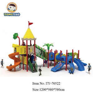 Grand équipement <span class=keywords><strong>de</strong></span> <span class=keywords><strong>jeux</strong></span> d'extérieur d'<span class=keywords><strong>occasion</strong></span> pour enfants, comprenant des toboggans en plastique et des toboggans <span class=keywords><strong>de</strong></span> piscine, jouets en acier pour écoles, Tongyao TY-70512 - Product Image 3
