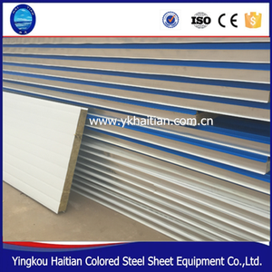 Suministro de china bajo precio de Aislamiento de lana de <span class=keywords><strong>Roca</strong></span> Panel Sándwich panel de pared - Product Image 6