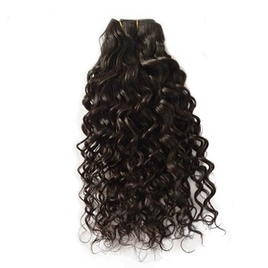 Al por mayor del pelo indio en <span class=keywords><strong>la</strong></span> India 100 natural virginal indio Remy onda rizada profunda extensión del pelo humano de <span class=keywords><strong>la</strong></span> <span class=keywords><strong>tra</strong></span> - Product Image 1