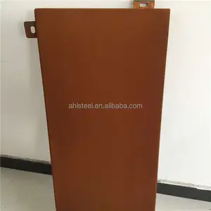 Anti-corrosione corten acciaio m2 prezzo taglio laser acciaio corten