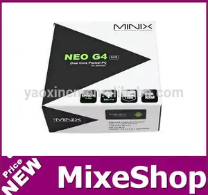 Minix neo android g4 androide pc tv rk3066 caja de doble núcleo 1+8gb