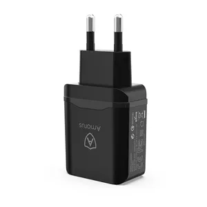 QC3.0 Sạc Nhanh EU Cắm Tường Charger 18 Wát Adapter