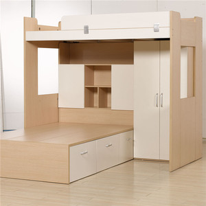 Bằng gỗ sự vô dầu giường <span class=keywords><strong>DIY</strong></span> cô gái công chúa elegent Nền Tảng Giường - Product Image 6