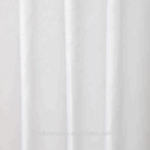 Customized Size Polyester White <strong>Waterproof</strong> Shower <strong>Curtain</strong> - Product Image 4