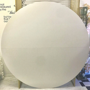 Wholesale Cheap Fancy White Round Acrylic <strong>Wedding</strong> <strong>Backdrop</strong> <strong>Stand</strong> for Parties - Product Image 6
