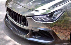 In fibra di carbonio Ghibli labbro anteriore per <span class=keywords><strong>maserati</strong></span> ghibli 4d 15-16 berlina - Product Image 5