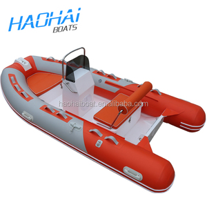 ชิงเต่า Haohai 11.8ft ราคาถูก Hypalon ซี่โครงเรือกึ่งแข็งเรือทำให้พองขนาดเล็กเรือบดกับ CE RIB360B - Product Image 4
