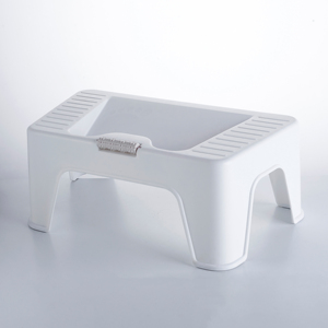 Reposapiés de Taburete de inodoro de plástico de nuevo diseño de alta calidad con masajeador - Product Image 2