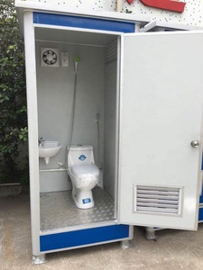 Toilettes publiques portables standard pour chantier de construction, installation facile et peu coûteuse - Product Image 5