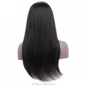 Perruque en cheveux humains lisses, best-seller <span class=keywords><strong>Alibaba</strong></span>, pour femmes noires, perruques féminines complètes et sexy sur les sites de shopping - Product Image 3