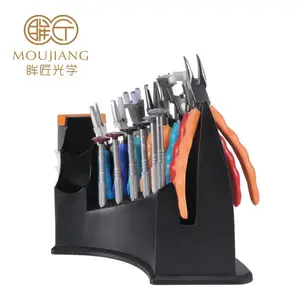 China Brillen Reparatie Tang En Schroevendraaier Set Met Gereedschap Houder Optische Tool Kit