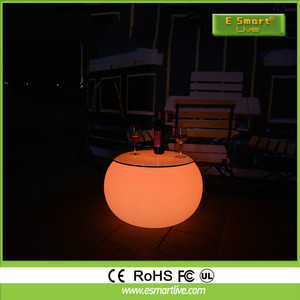 <span class=keywords><strong>La</strong></span> luz de los muebles PE bar/café/té/fiesta conch mesa por control remoto - Product Image 2
