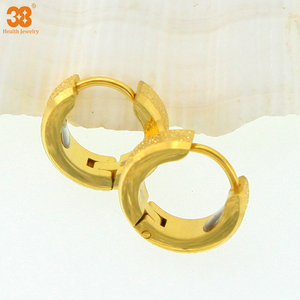2025 Beste-Kerstcadeau-Mode Heren Roestvrij Staal 316 18K Vergulde Trendy Magnetische Clip-On Oorbellen Gewichtsverlies Therapie - Product Image 3