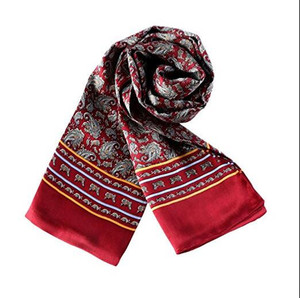 Longue <span class=keywords><strong>écharpe</strong></span> en <span class=keywords><strong>soie</strong></span> satinée Charmeuse Foulards en satin de <span class=keywords><strong>luxe</strong></span> <span class=keywords><strong>Écharpe</strong></span> en satin de <span class=keywords><strong>soie</strong></span> éthique pour hommes - Product Image 4