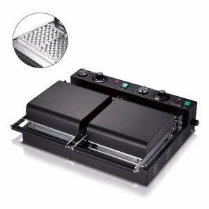 Máquina para Hacer Waffles Belgas Dobles de 220v, Máquina para Hacer Waffles con Placas Dobles - Product Image 1