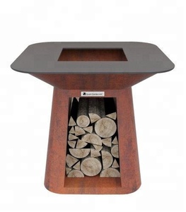 Barbacoa resistente de acero al fuego al aire libre, tamaño personalizado disponible - Product Image 6