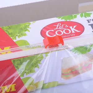 PE biodegradable cling film with slider cutter