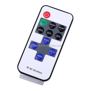 RF Remote <span class=keywords><strong>Controller</strong></span> DC 12 v 11 Tasti <span class=keywords><strong>Mini</strong></span> Dimmer per Led Singola Striscia di Colore 5050 3528 casa di illuminazione RF dimmer - Product Image 3