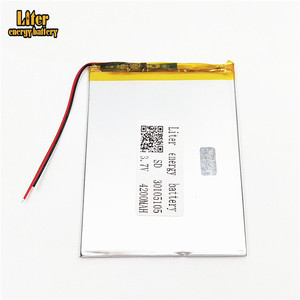 Venta wholesale ultra thin 30105105 batteries 4200 mAh lipo battery <span class=keywords><strong>3</strong></span>,7 V rechargeable lithium ion polymer - Product Image 2