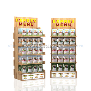 Ván Ép Kệ Uống Nước Giải Khát Hiển Thị Đứng Chai Nước Hiển Thị Giá Để Bán - Product Image 1