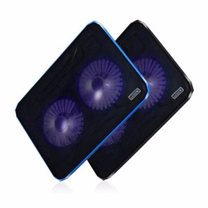 <span class=keywords><strong>Refroidisseur</strong></span> <span class=keywords><strong>pour</strong></span> ordinateur <span class=keywords><strong>portable</strong></span> Coolcold avec 2 ports USB, ventilateurs intégrés, LED bleue, <span class=keywords><strong>meilleur</strong></span> <span class=keywords><strong>refroidisseur</strong></span> <span class=keywords><strong>pour</strong></span> ordinateur <span class=keywords><strong>portable</strong></span> USB - Product Image 2
