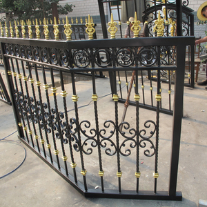 Bespoke Wrought Sắt Vườn Thép Grills Thiết Kế Hàng Rào Kim Loại Cho Dự Án - Product Image 4
