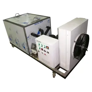 large commercial block ice machine with crystal ice