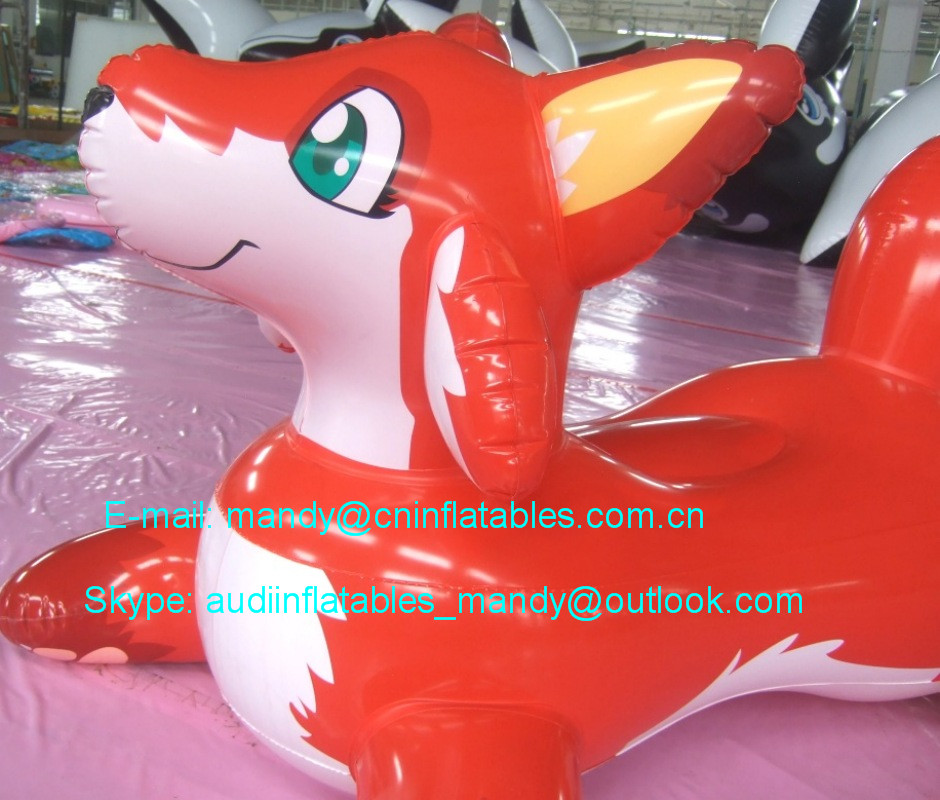 Inflatable World Fox - High Quality PVC Giant Animal Cartoon