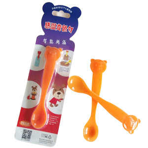 Thay Đổi Màu Sắc Muỗng Nhiều Màu Chính Thức Phản Xạ Nhựa Dao Kéo - Product Image 6