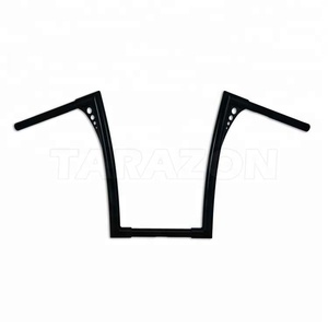 Fait-main de rechange en noir pour <span class=keywords><strong>guidon</strong></span> de moto harley, 16 <span class=keywords><strong>pouces</strong></span>, 3 pièces - Product Image 2