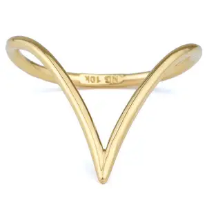 Anel de prata esterlina 925, joias modelo em forma de triângulo